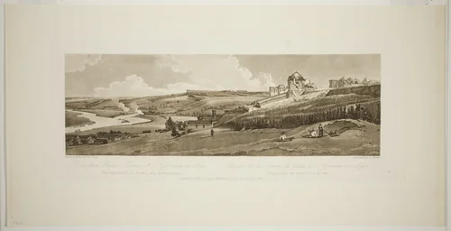 View from Palace Terrace at Saint Germain on Laye, from Twenty Views in Paris and its Environs by Thomas Girtin
Joseph Constantine Stadler, print, 1802