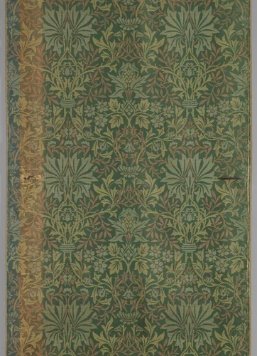 "Flower Garden" by William Morris, textile, 1879