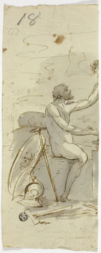 Vulcan by Unknown Artist, drawing, 1700-1799