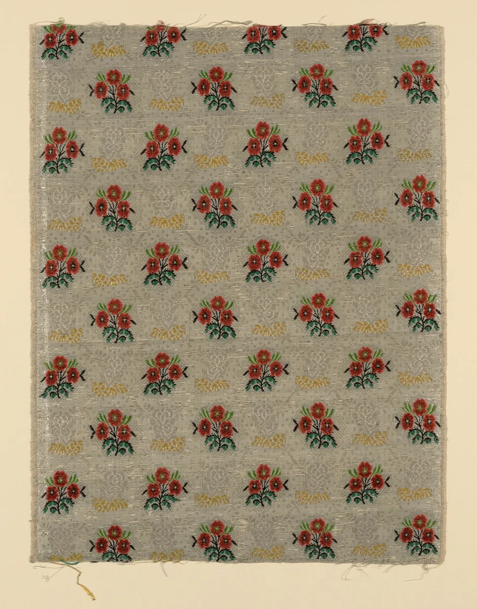 Panel by France, textile, 1760-1765