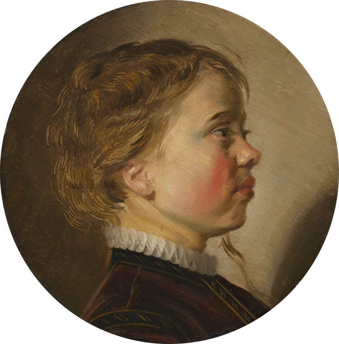 Young Boy in Profile by Judith Leyster, painting, 1625-1635