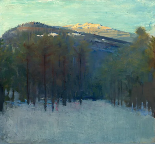 Mount Monadnock by Abbott Handerson Thayer, painting, 1911-1914