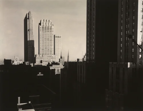 New York from the Shelton by Alfred Stieglitz, photograph, 1935