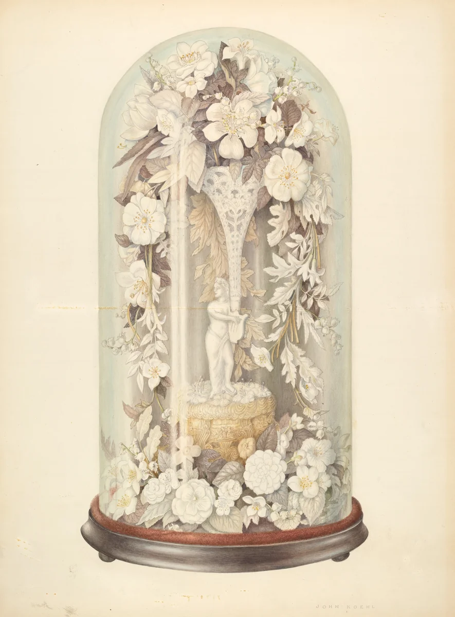 Wedding Cake by John Koehl, index of american design, 1938