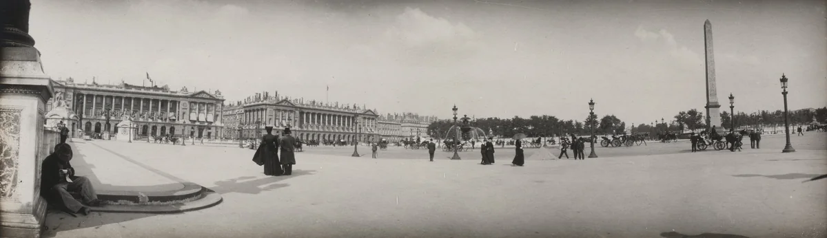 Panoramic View of Paris by Unidentified Photographer, photograph, 1900