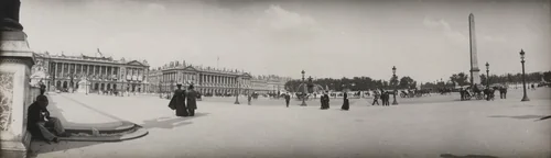 Panoramic View of Paris by Unidentified Photographer, photograph, 1900