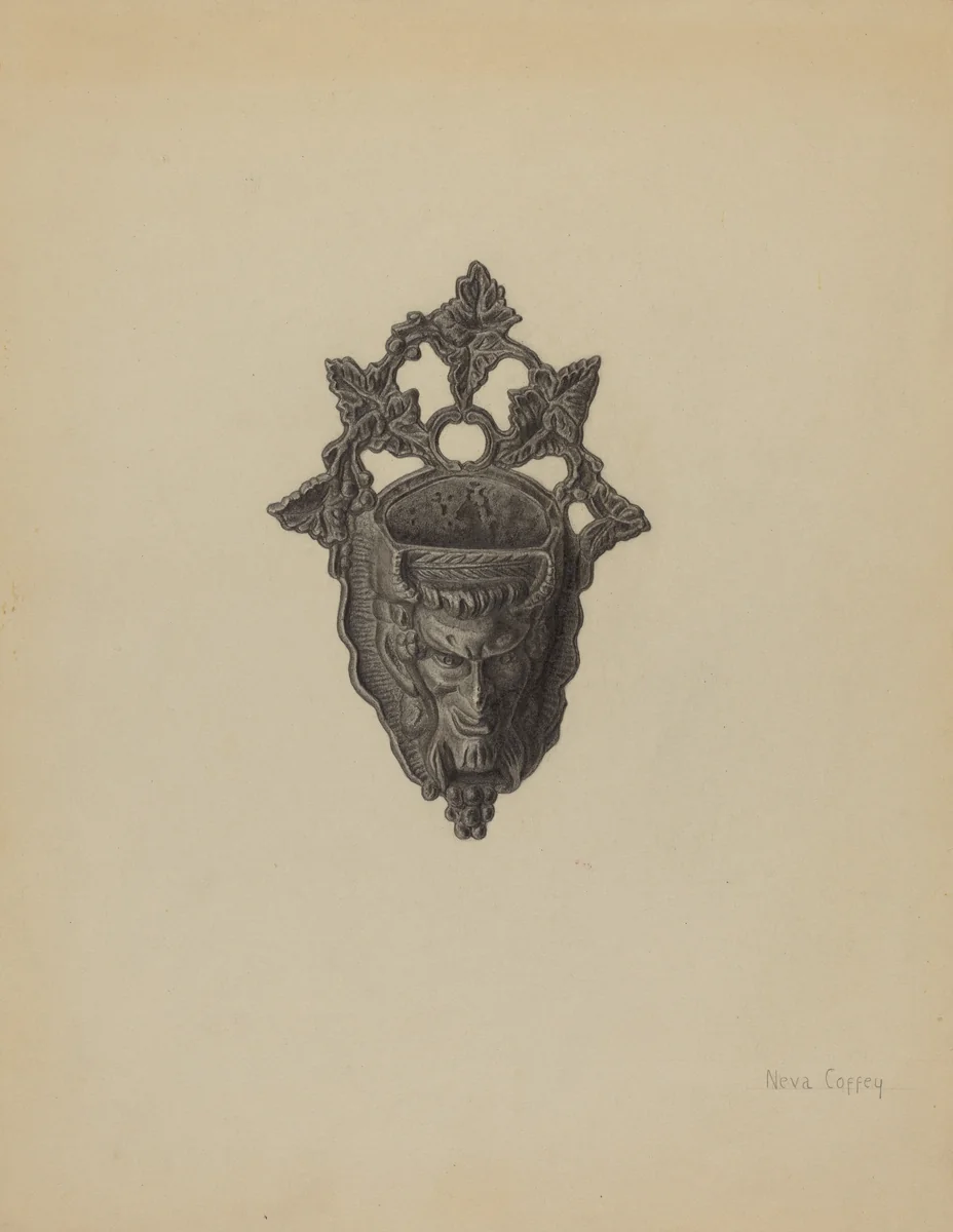 Match Safe by Neva Coffey, index of american design, 1940