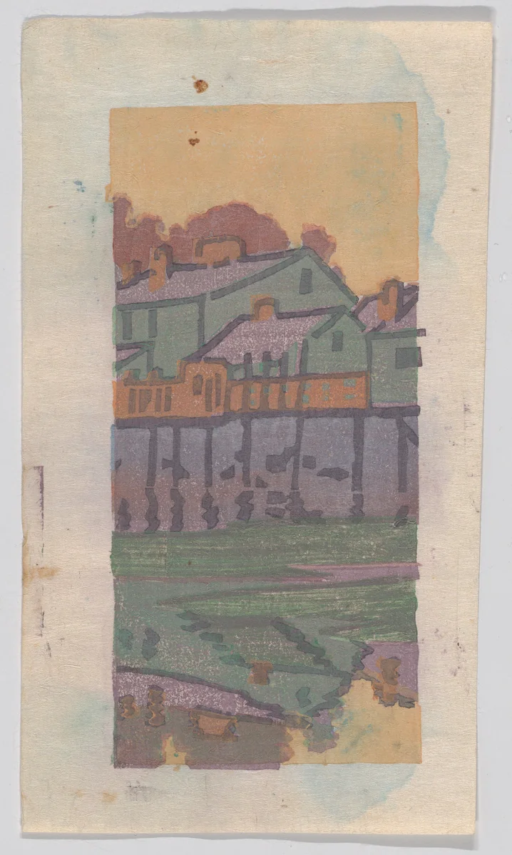 Little Venice by Arthur Wesley Dow, print, 1888-1898