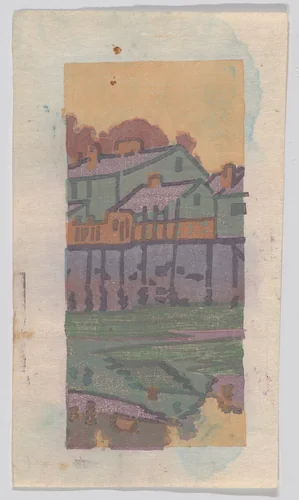 Little Venice by Arthur Wesley Dow, print, 1888-1898