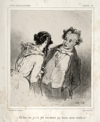 Carnaval by Paul Gavarni, print, 1824-1847