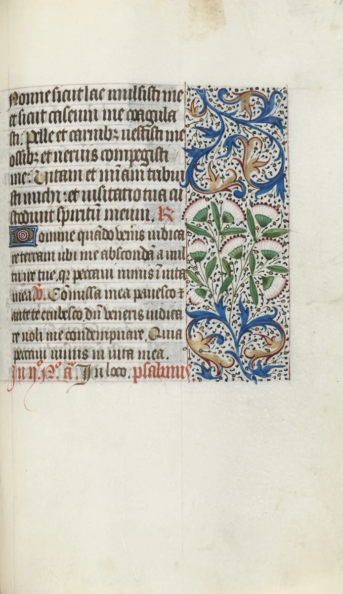 Book of Hours (Use of Rouen): fol. 117r by Master of the Geneva Latini, book, 1465-1475