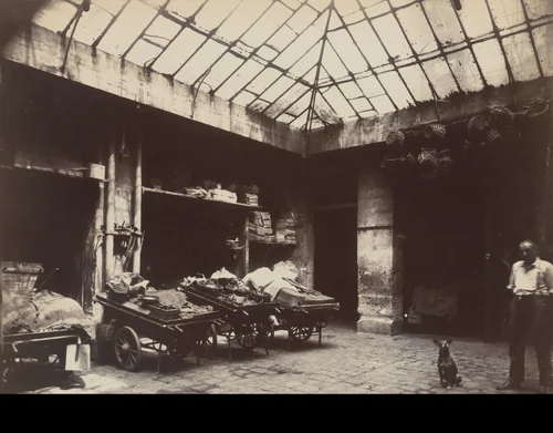 12 rue Quincampoix by Eugène Atget, photograph, 1912