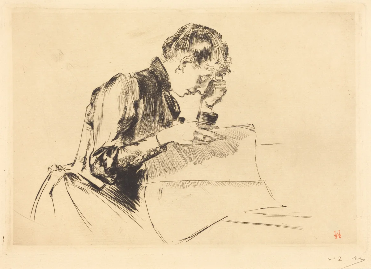 Images (Les images) by Auguste Lepère, print, 1889