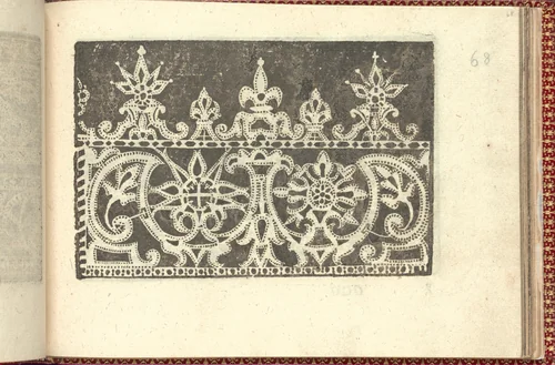 Corona delle Nobili et Virtuose Donne: Libro I-IV, page 68 (recto) by Cesare Vecellio, book, 1601