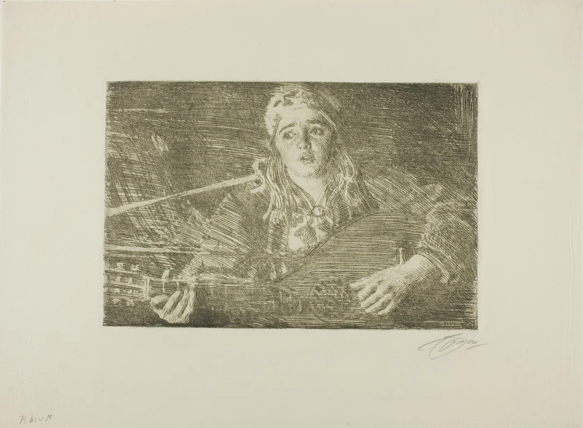 Ols Maria by Anders Zorn, print, 1919