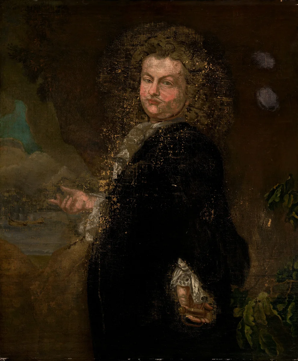 Portrait of a Man by Unknown 18th Century, painting, 1700-1725