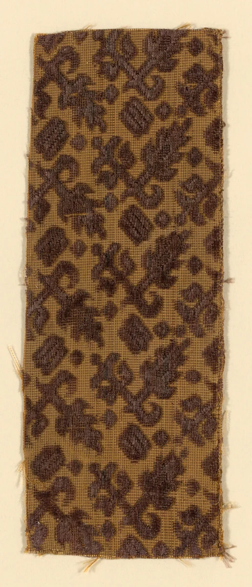 Fragment by Italy, textile, 1600-1650