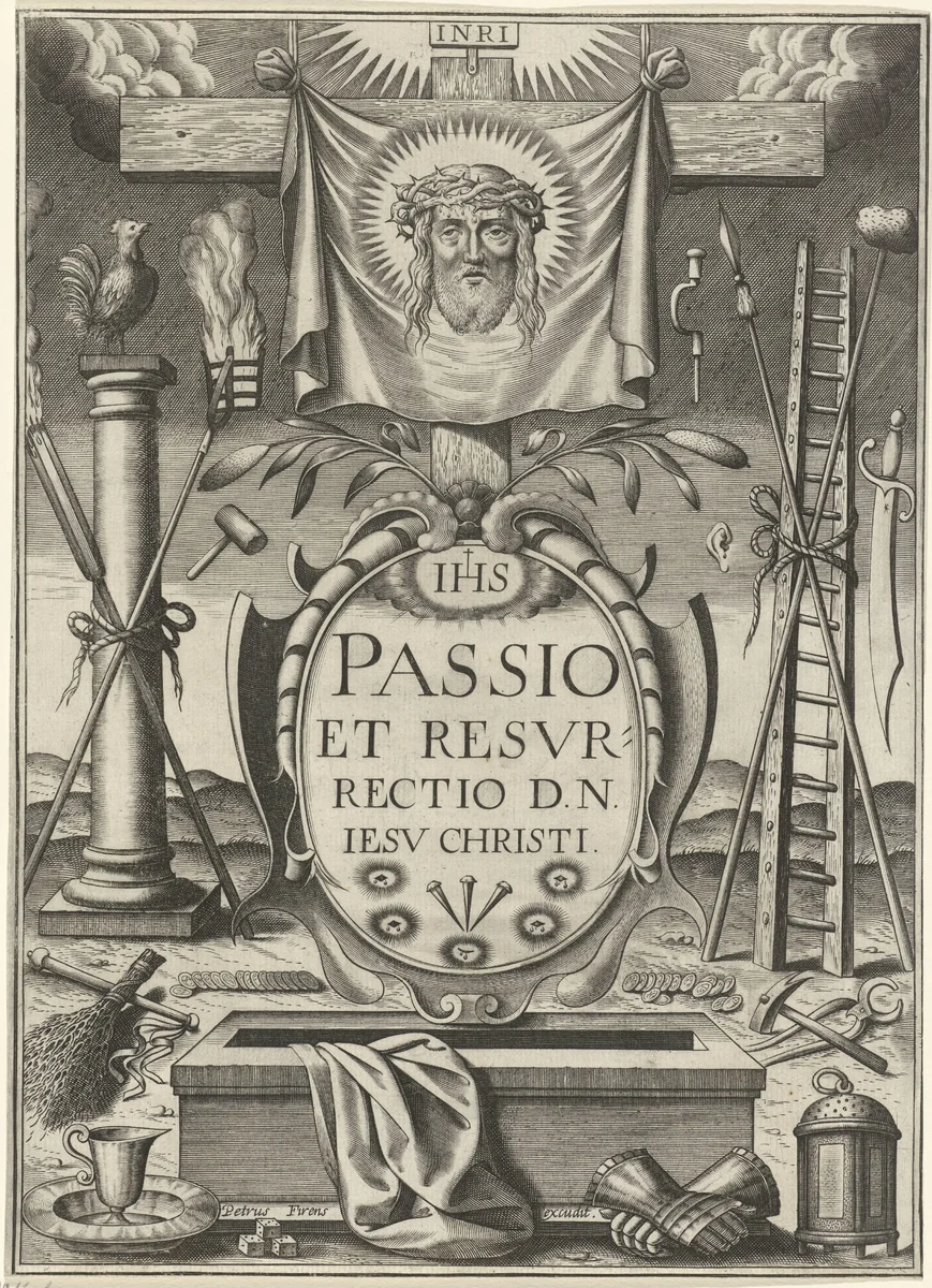 Passiewerktuigen by anonymous, print, 1590-1638