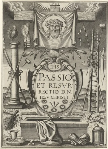 Passiewerktuigen by anonymous, print, 1590-1638
