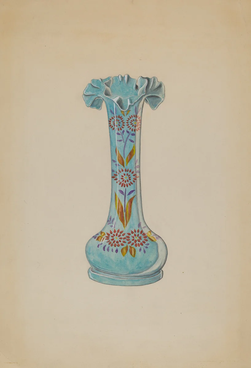 Vase by Dorothy Posten, index of american design, 1936