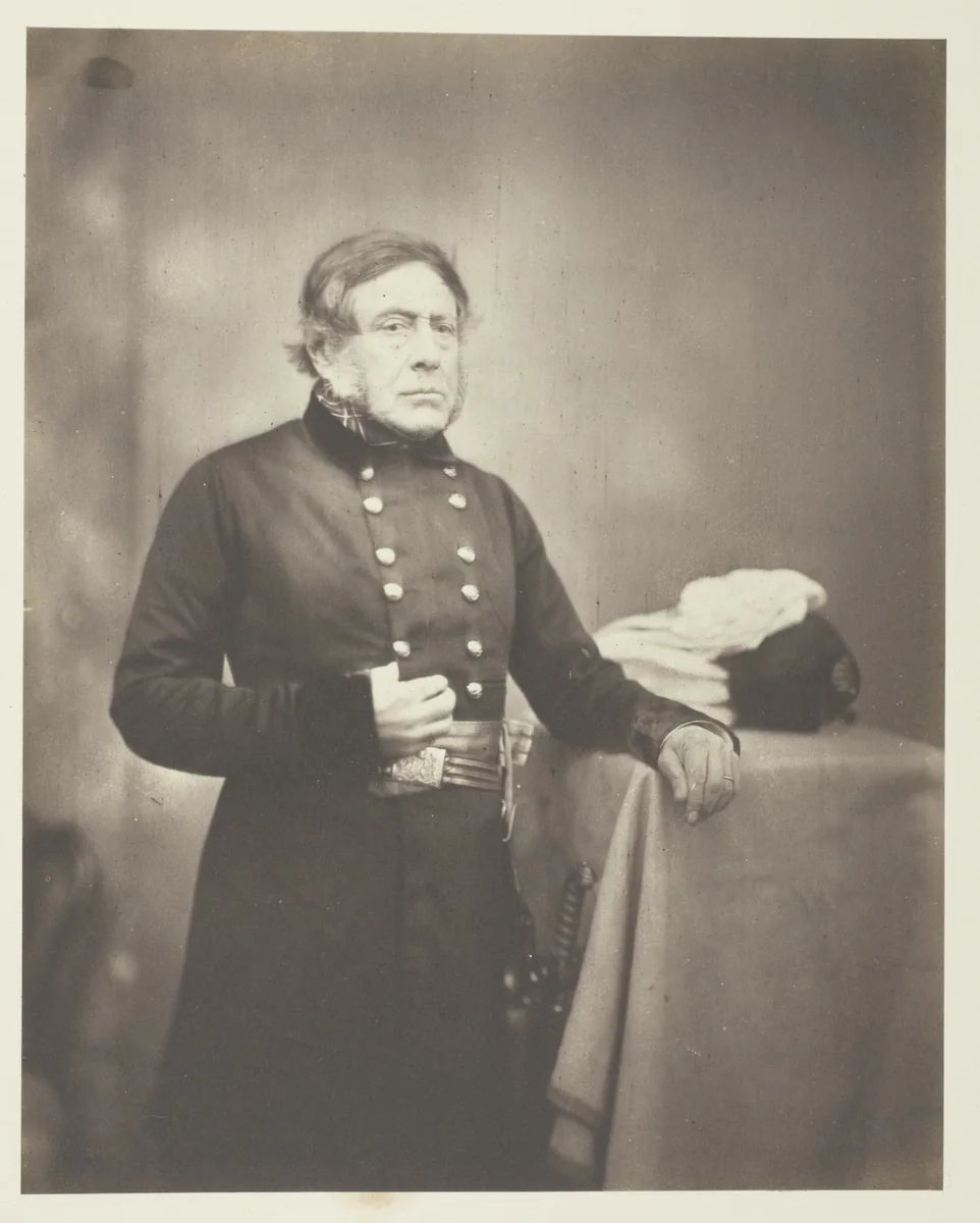 Lieutenant General Sir H.J.W. Bentinck, K.C.B. by Roger Fenton, photograph, 1855