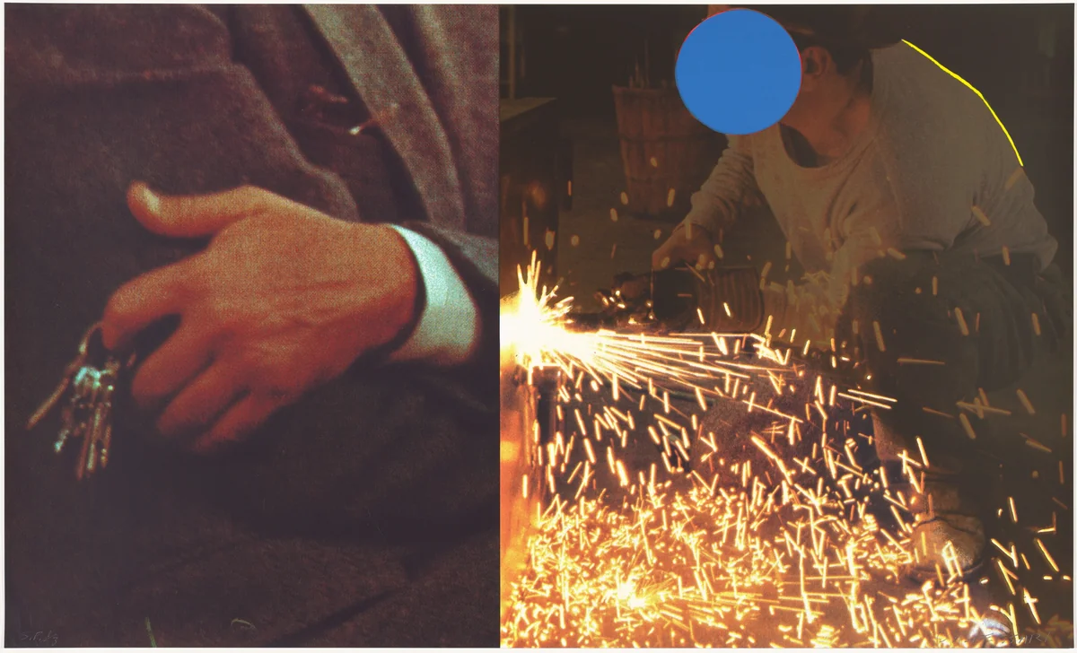 Keys (with Intrusion) [special proof] by John Baldessari, print, 1991-1994