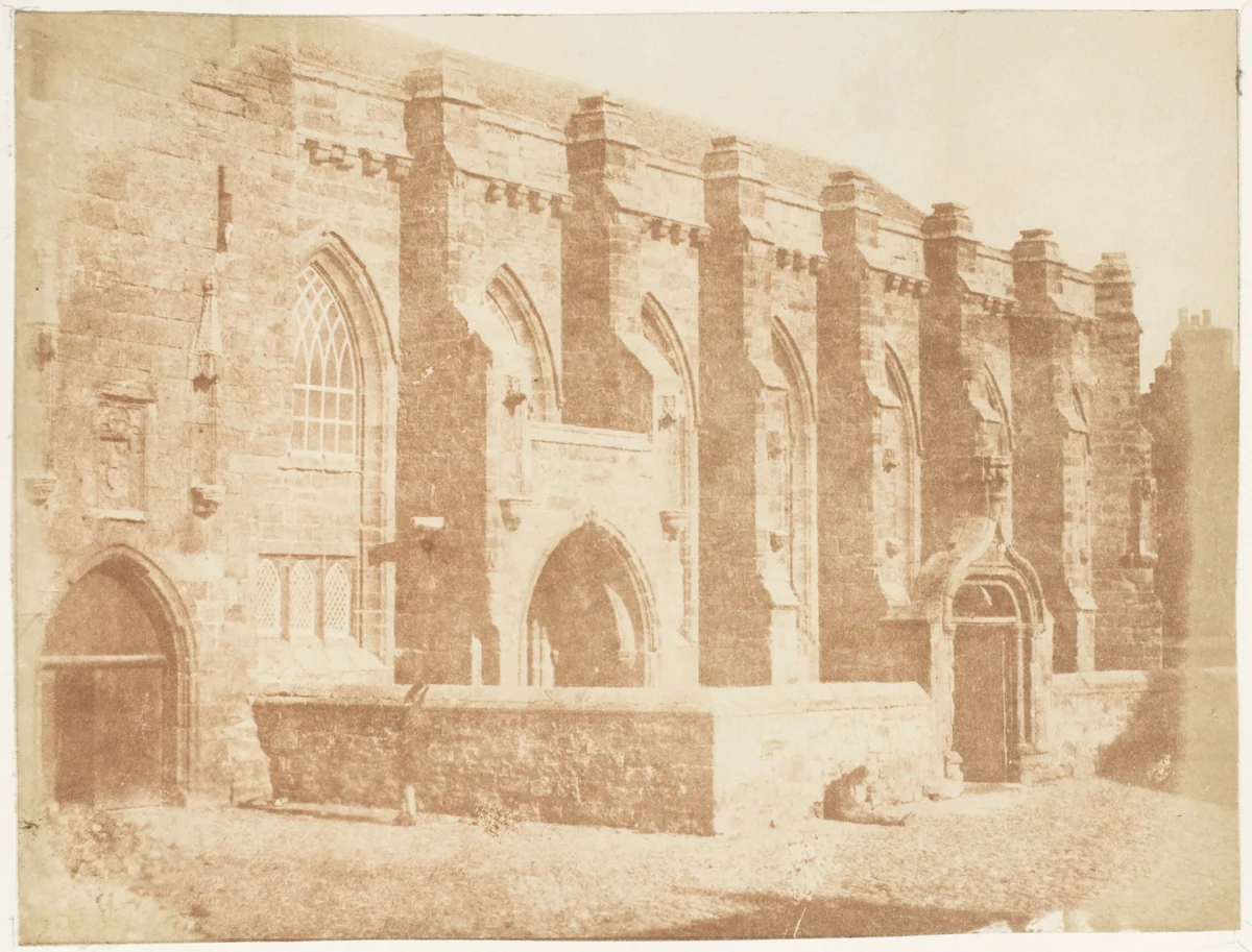 St. Andrews. The College Church of St. Salvator by Hill and Adamson, photograph, 1843-1847