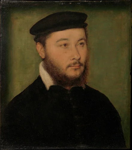 Portrait of a Man by Corneille de Lyon, painting, 1540-1550