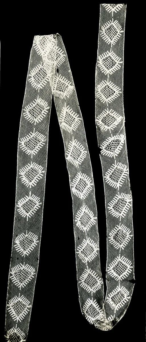 Insertion by England, textile, 1850-1900