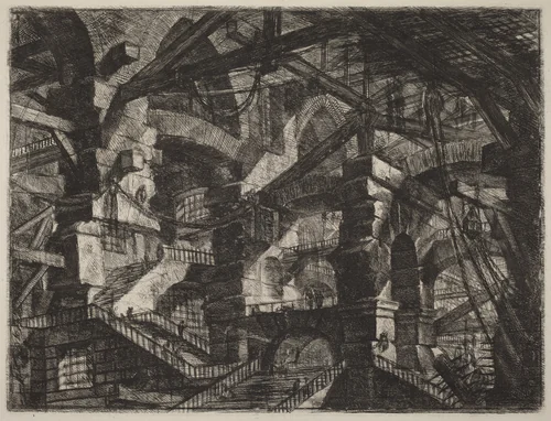 The Gothic Arch by Giovanni Battista Piranesi, print, 1800-1809
