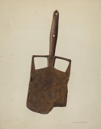 Spade by Herman Stroh, index of american design, 1938