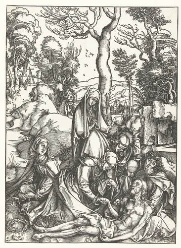 Bewening by Unknown, print, 1498-1499