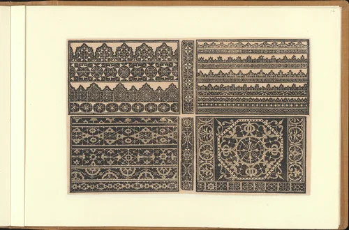 Schon newes Modelbuch...Page 12(r) by Sigismundus Latomus, book, 1617