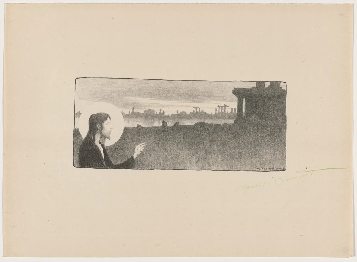 Le doux conquérant by Maurice Dumont, print, 1895