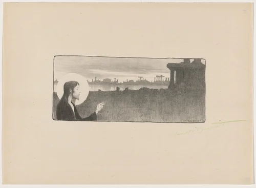 Le doux conquérant by Maurice Dumont, print, 1895