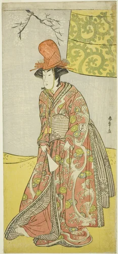 Actor Segawa Kikunojô III as a Shirabyôshi Dancer in “The Maiden at Dôjô Temple” (“Musume Dôjô-ji”) by Katsukawa Shunshô (勝川春章), print, 1778-1788