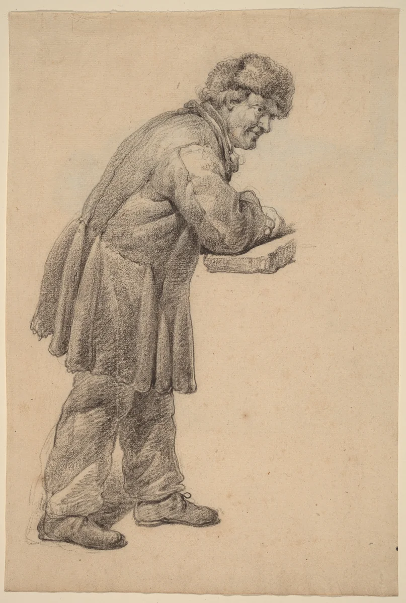 Character Study by Charles Wesley Jarvis, drawing, 1820-1830