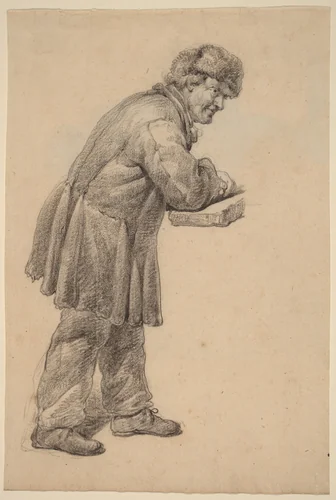 Character Study by Charles Wesley Jarvis, drawing, 1820-1830