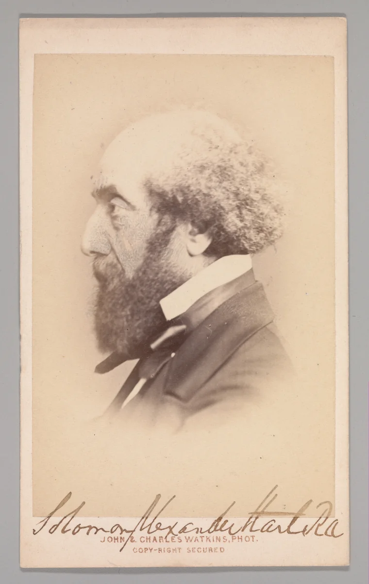 [Solomon Alexander Hart] by John and Charles Watkins, photograph, 1860-1869