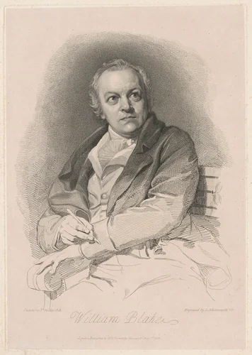 William Blake by Luigi Schiavonetti, print, 1808