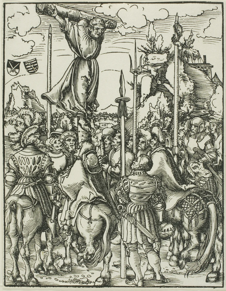 Saint Philip, from The Martyrdom of the Apostles by Lucas Cranach the Elder, print, 1507-1517