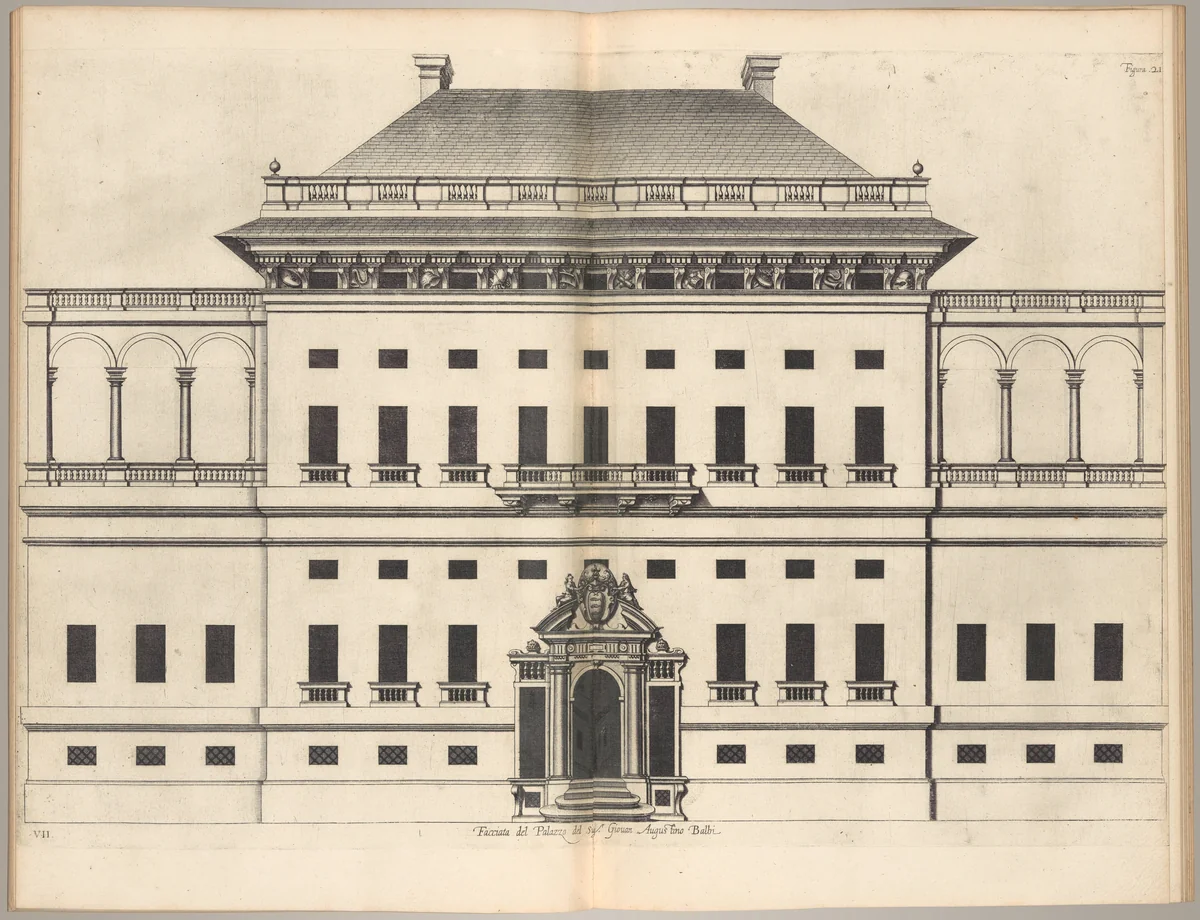 Palazzi di Genova by Peter Paul Rubens, book, 1622