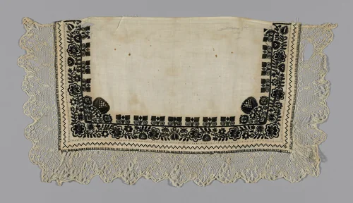 Scarf End by Spain, textile, 1801-1900