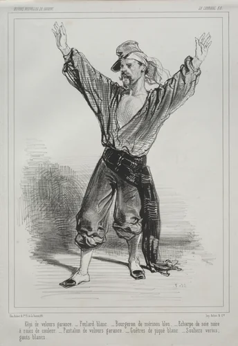 Carnaval by Paul Gavarni, print, 1824-1847