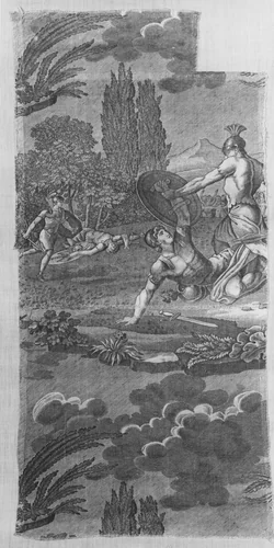 Le Combat des Horaces et des Curiaces (Furnishing Fabric) by Francois Pieters
Antoine Alexandre Morel
Jacques-Louis David
Jean Jacques Francois Lebarbier, textile, 1820-1825