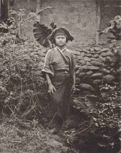 Costume of Baksa Women by John Thomson, photograph, 1873
