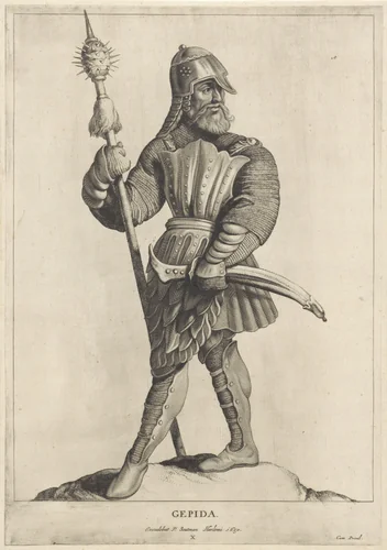 Gepiden by Cornelis Visscher, print, 1650