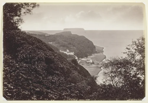 Clovelly from the Hobby by Francis Bedford, photograph, 1860-1894