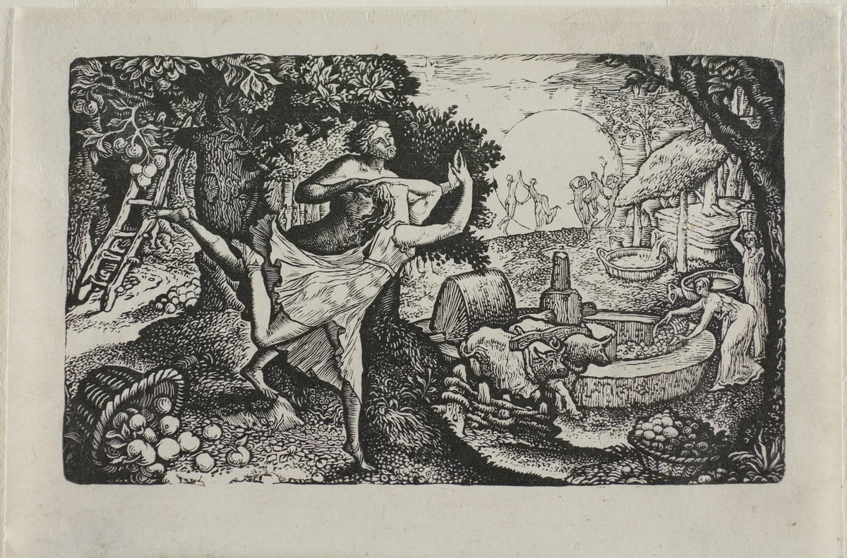 The Cyder Feast by Edward Calvert, other, 1819-1883