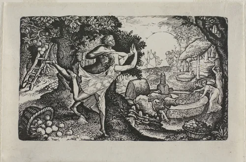 The Cyder Feast by Edward Calvert, other, 1819-1883